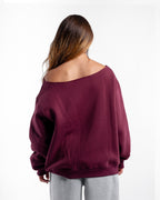 KOJAA OFF SHOULDER BURGUNDY