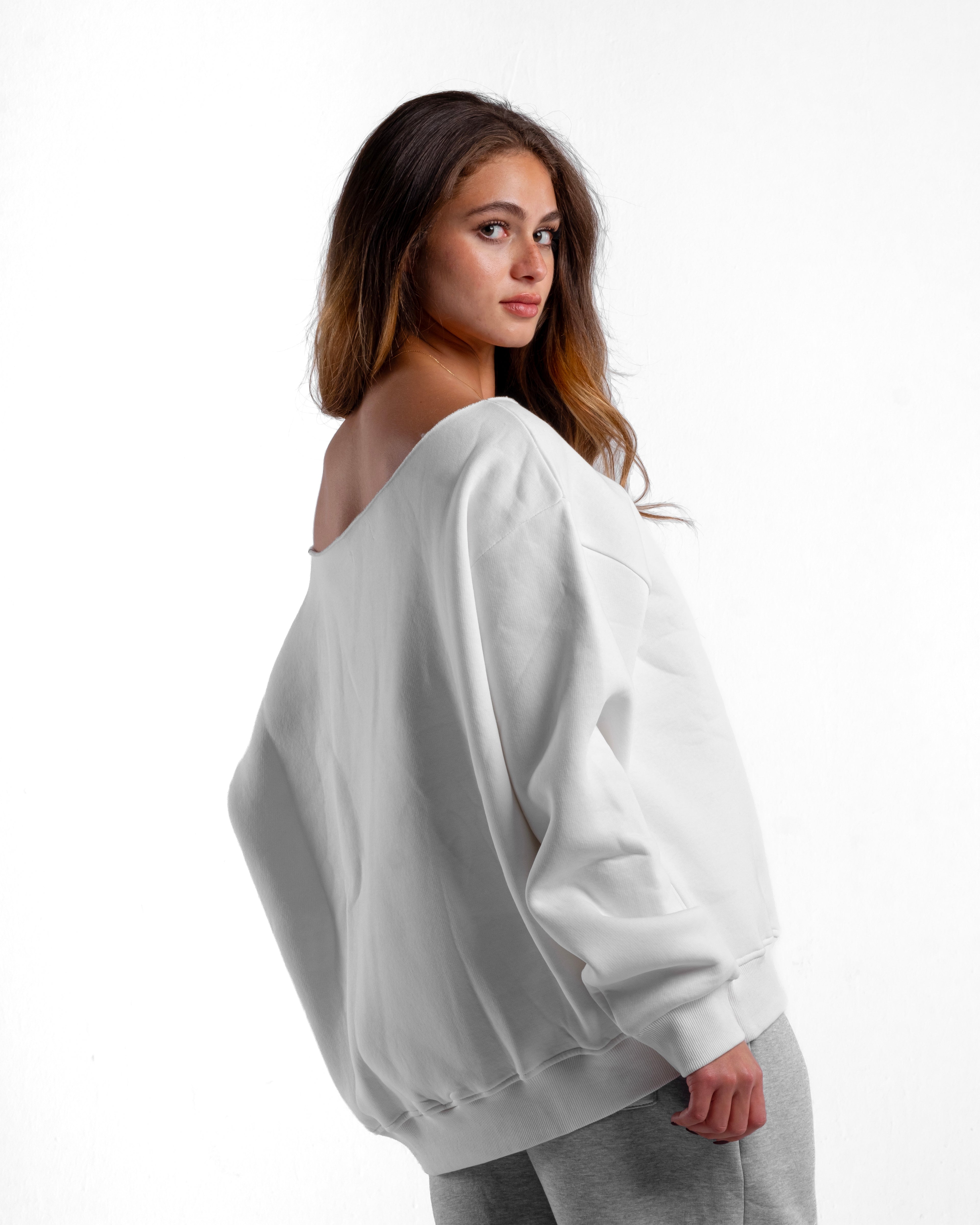 KOJAA OFF SHOULDER WHITE