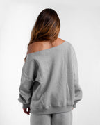 KOJAA OFF SHOULDER GRAY