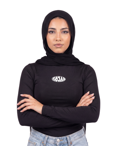 KOJAA LONG SLEEVE HIJAB BLACK
