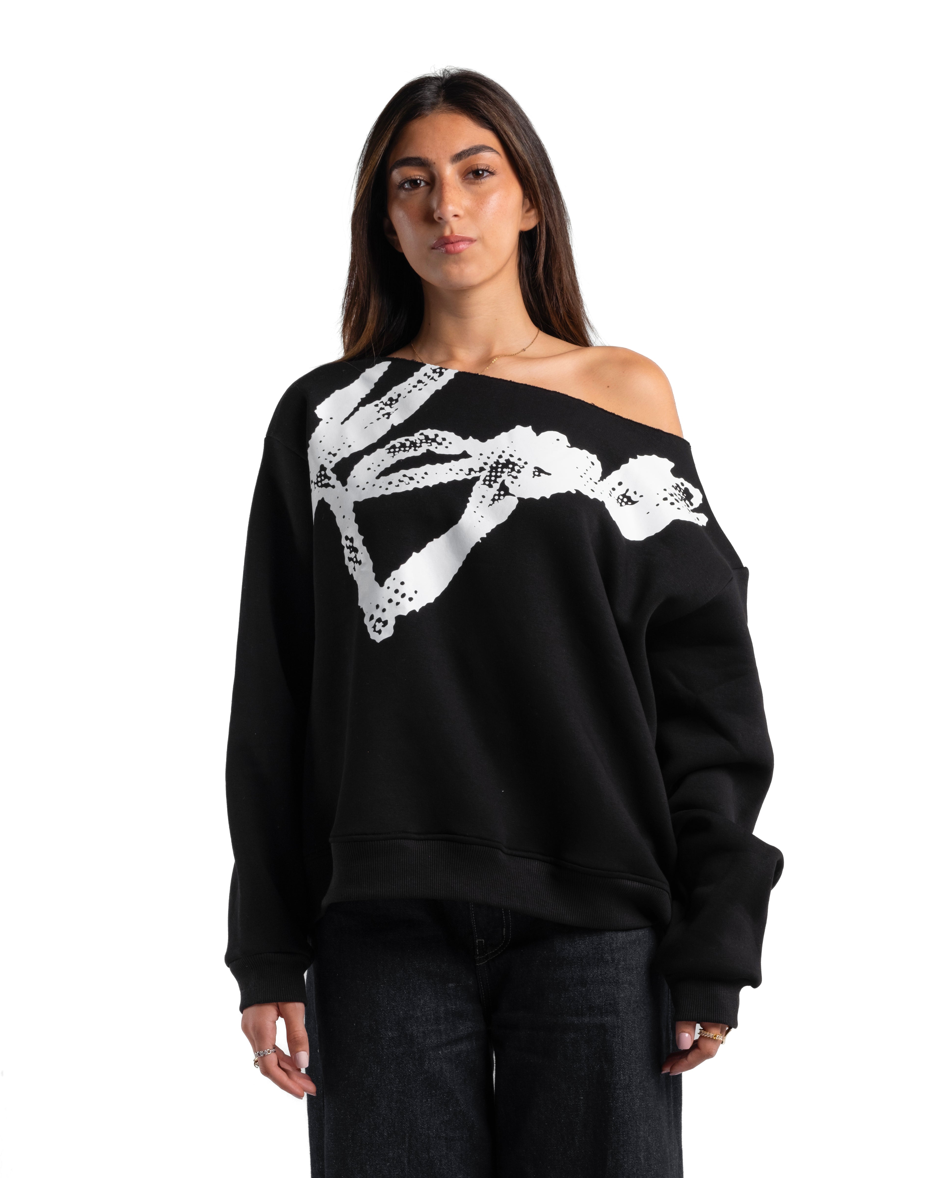 KOJAA X2 OFF SHOULDER BLACK