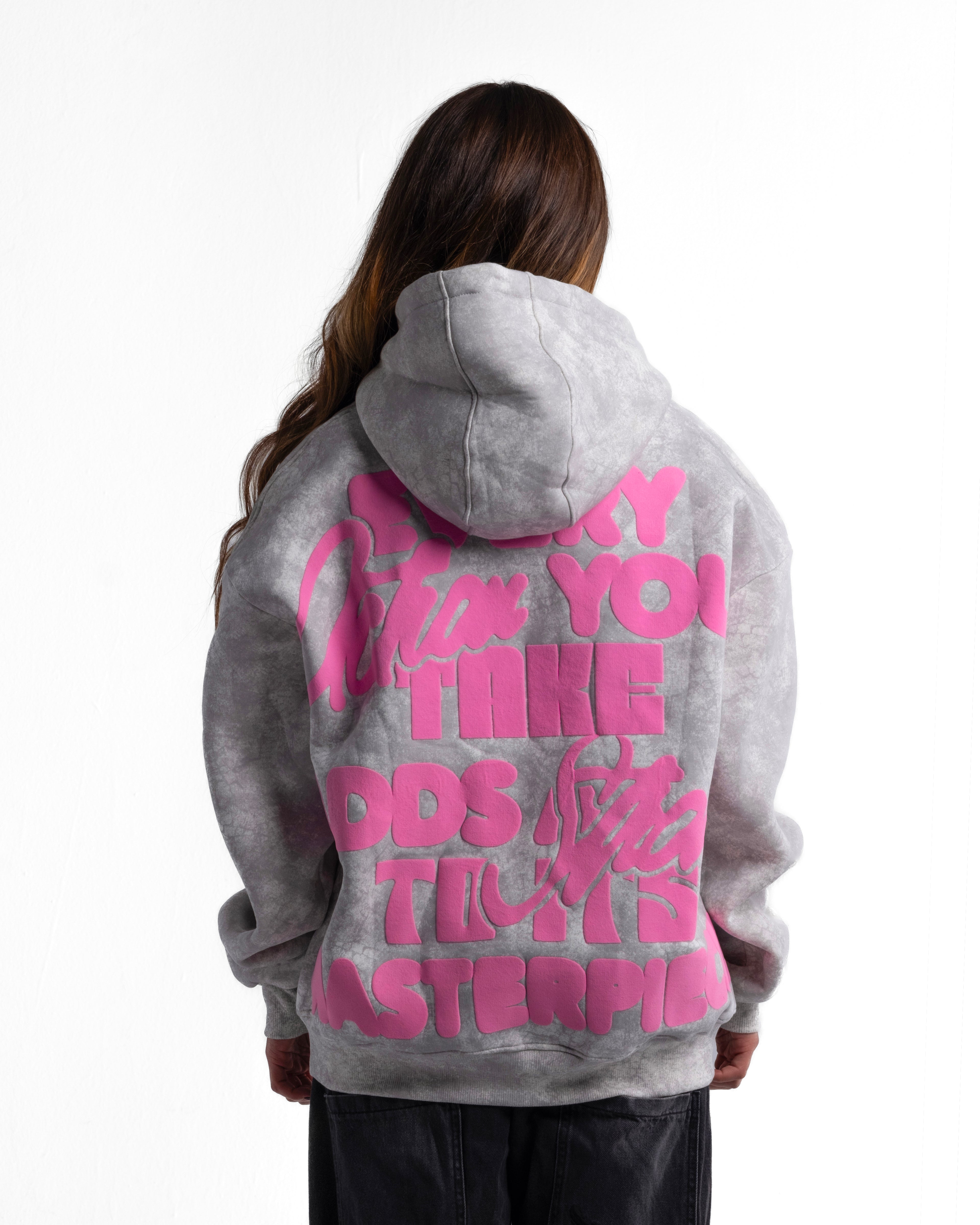 KOJAA HOODIE WASHD GRAY