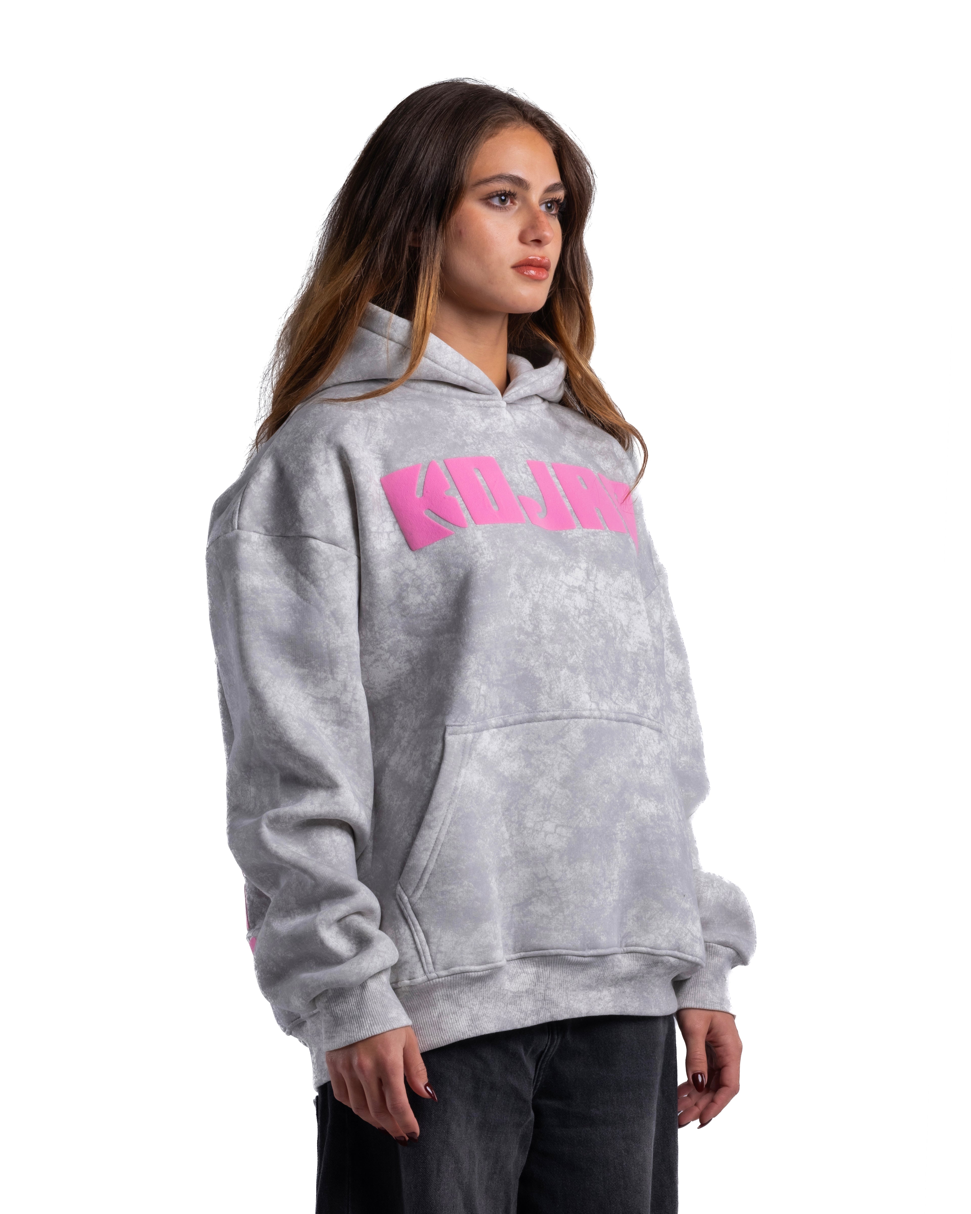KOJAA HOODIE WASHD GRAY