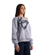 KOJAA X2 OFF SHOULDER GRAY