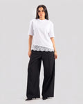 KOJA TEE LACE WHITE