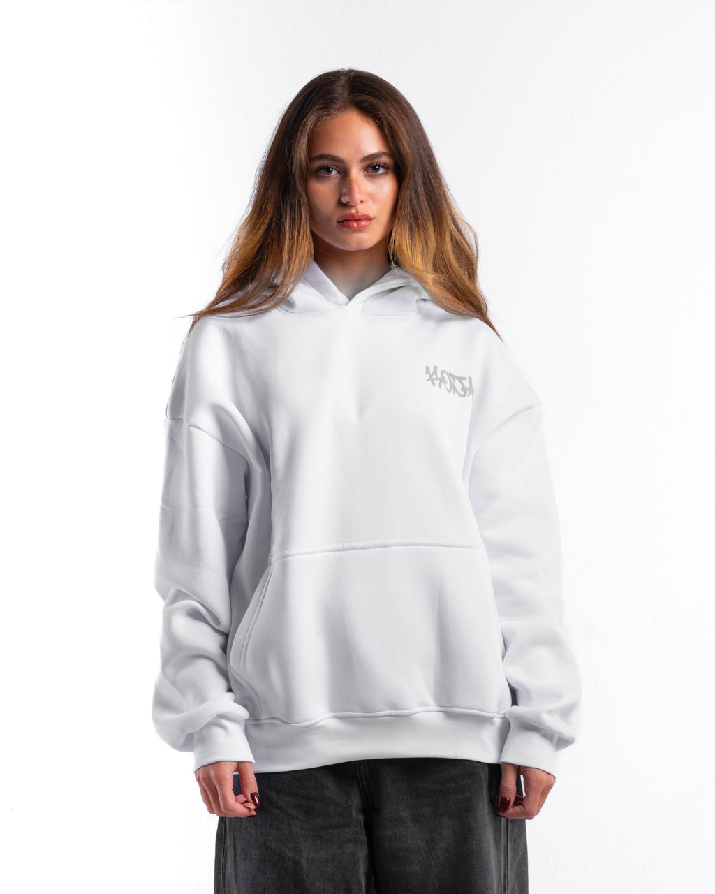 KOJAA HOODIE WORLD WHITE
