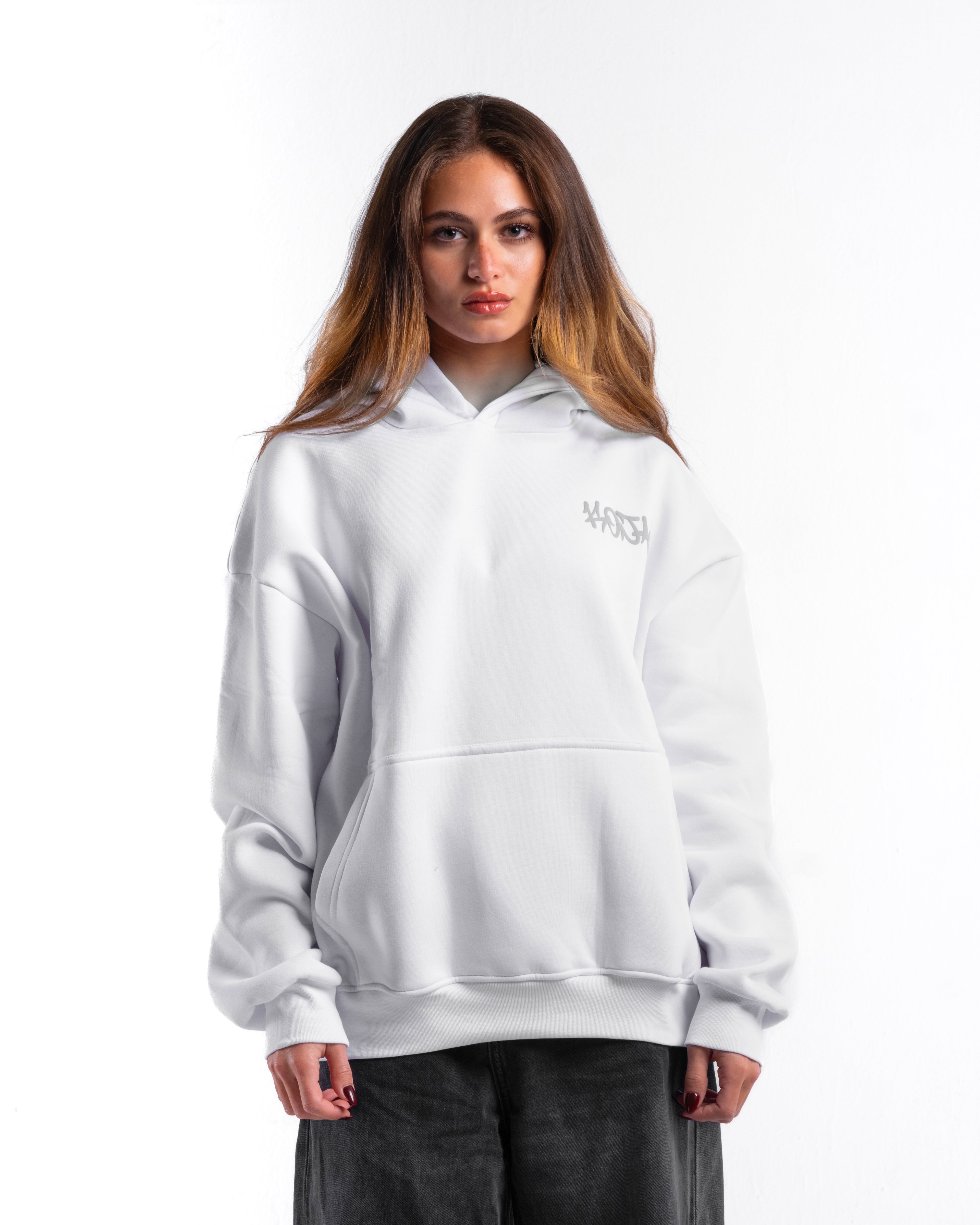 KOJAA HOODIE WORLD WHITE