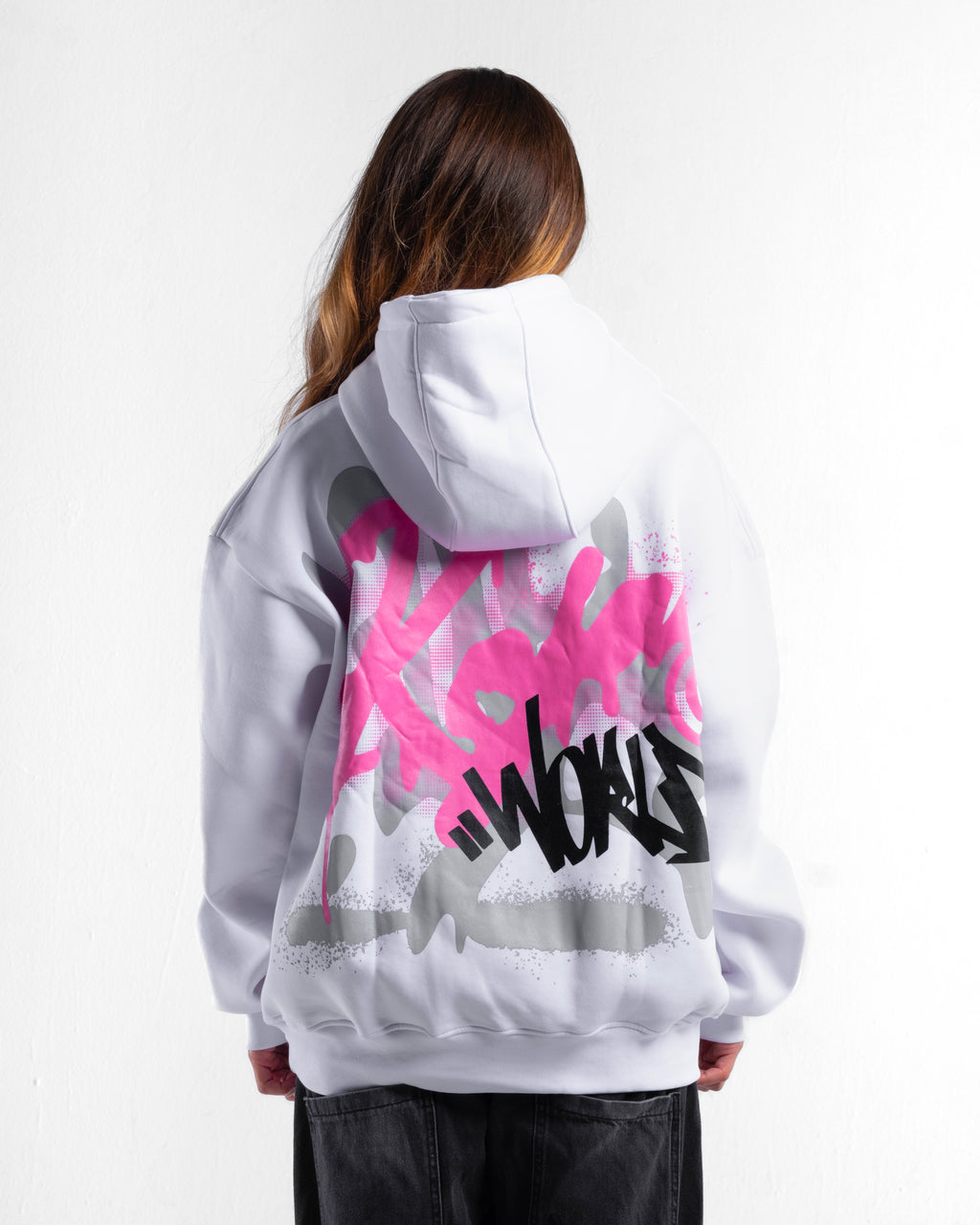 KOJAA HOODIE WORLD WHITE