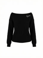 KINTWEAR OFF SHOULDER BLACK