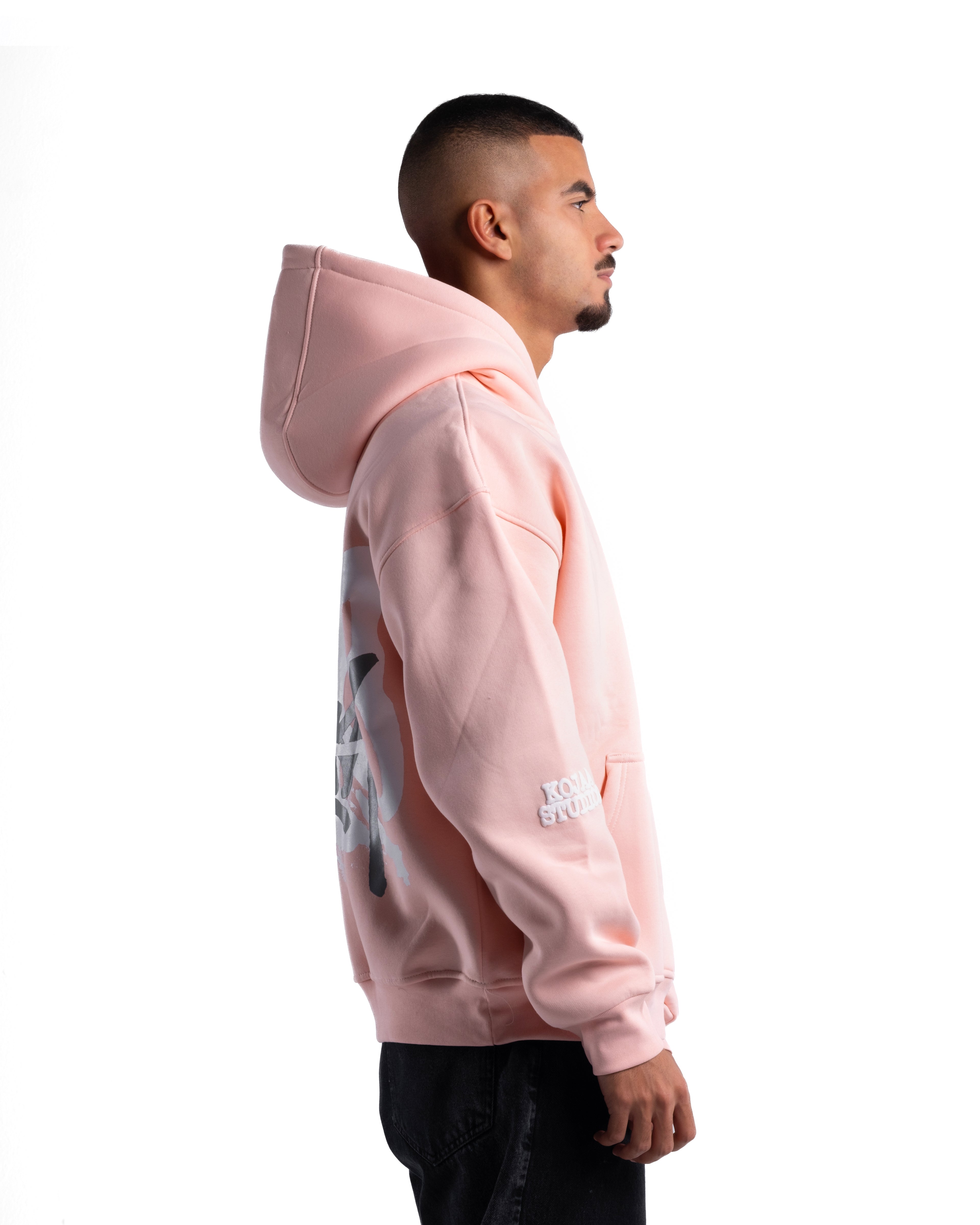 KOJAA HOODIE STUDIOS PINK