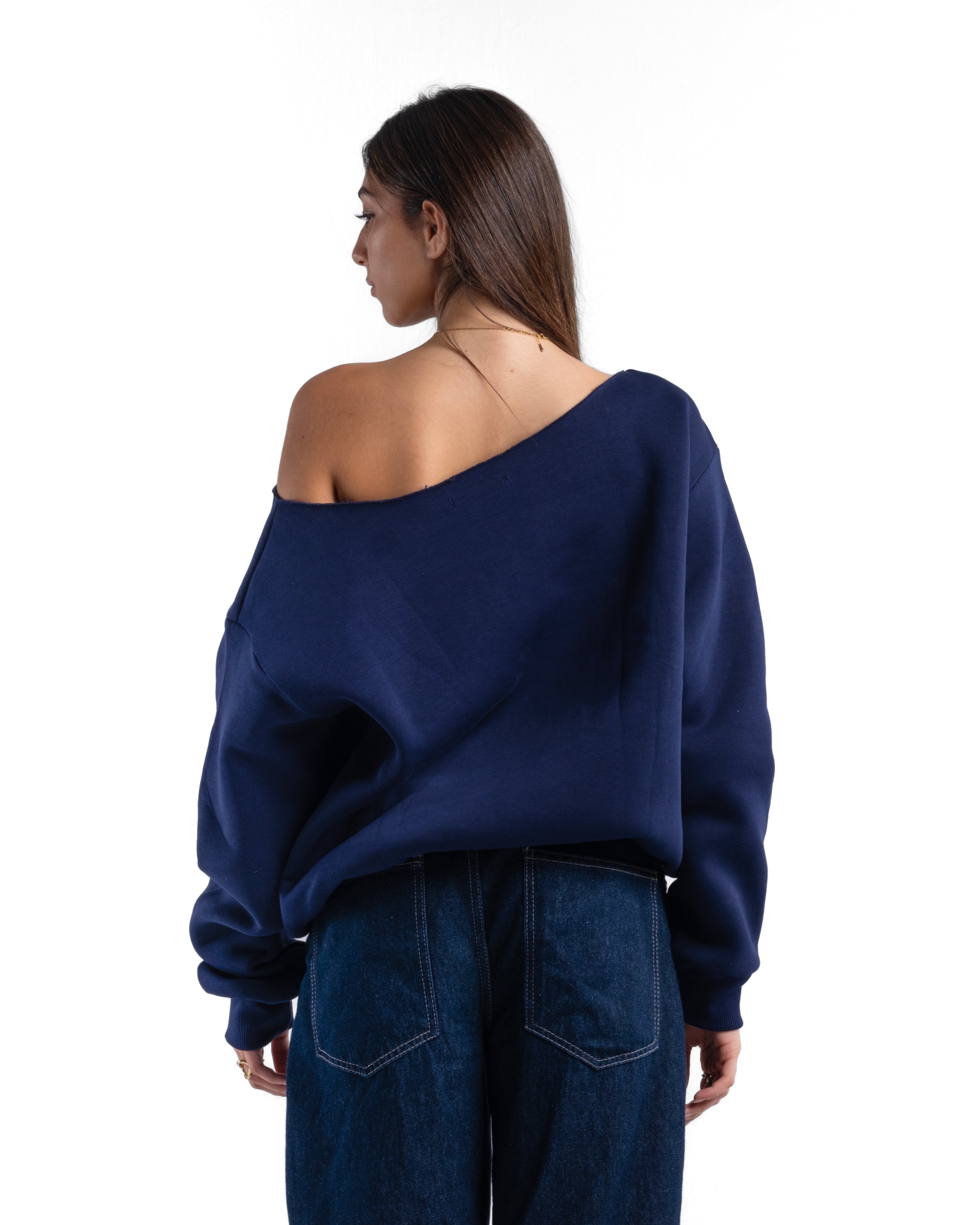KOJAA X2 OFF SHOULDER NAVY BLUE