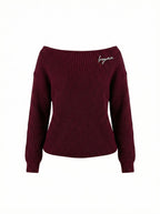 KOJAA KINTWEAR OFF SHOULDER BURGANDY