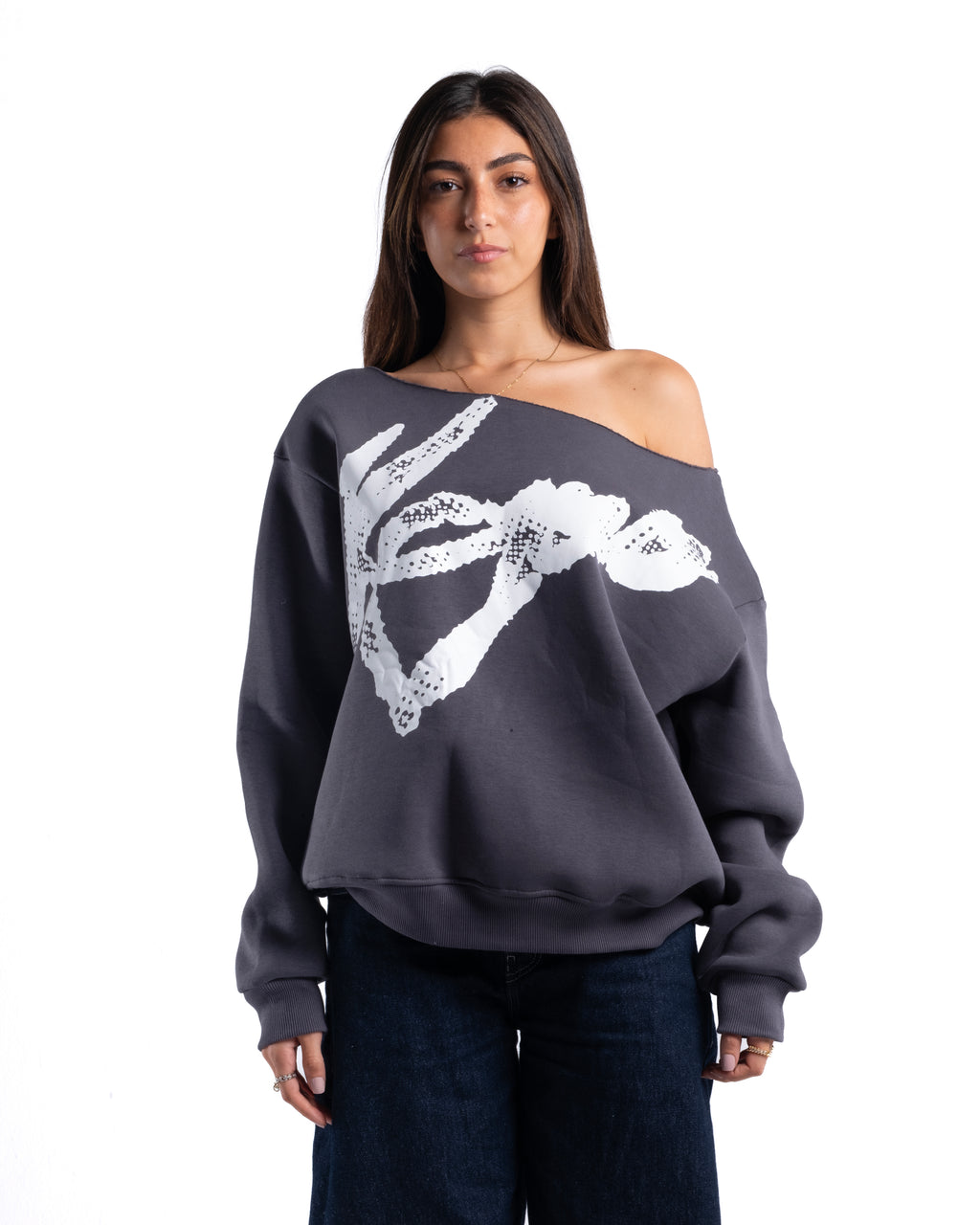 KOJAA X2 OFFSHOULDER DARK GRAY