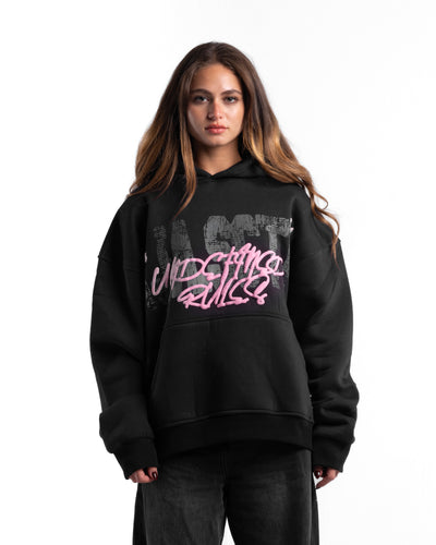 KOJAA HOODIE RULES BLACK