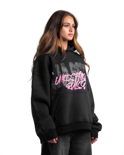 KOJAA HOODIE RULES BLACK