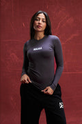 KOJAA LONG SLEEVE HIJAB DARK GRAY