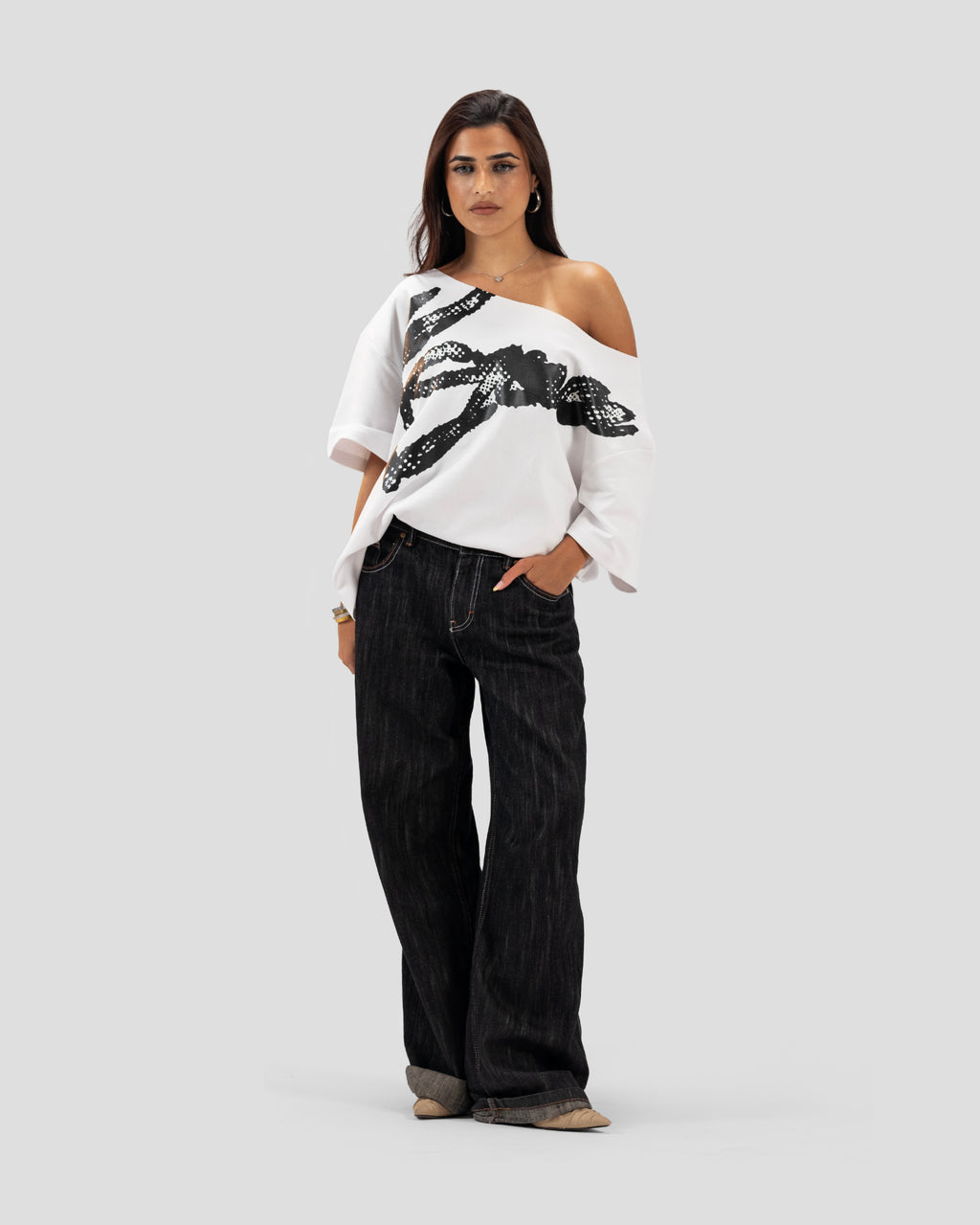 OFF SHOULDER KOJAA TT WHITE