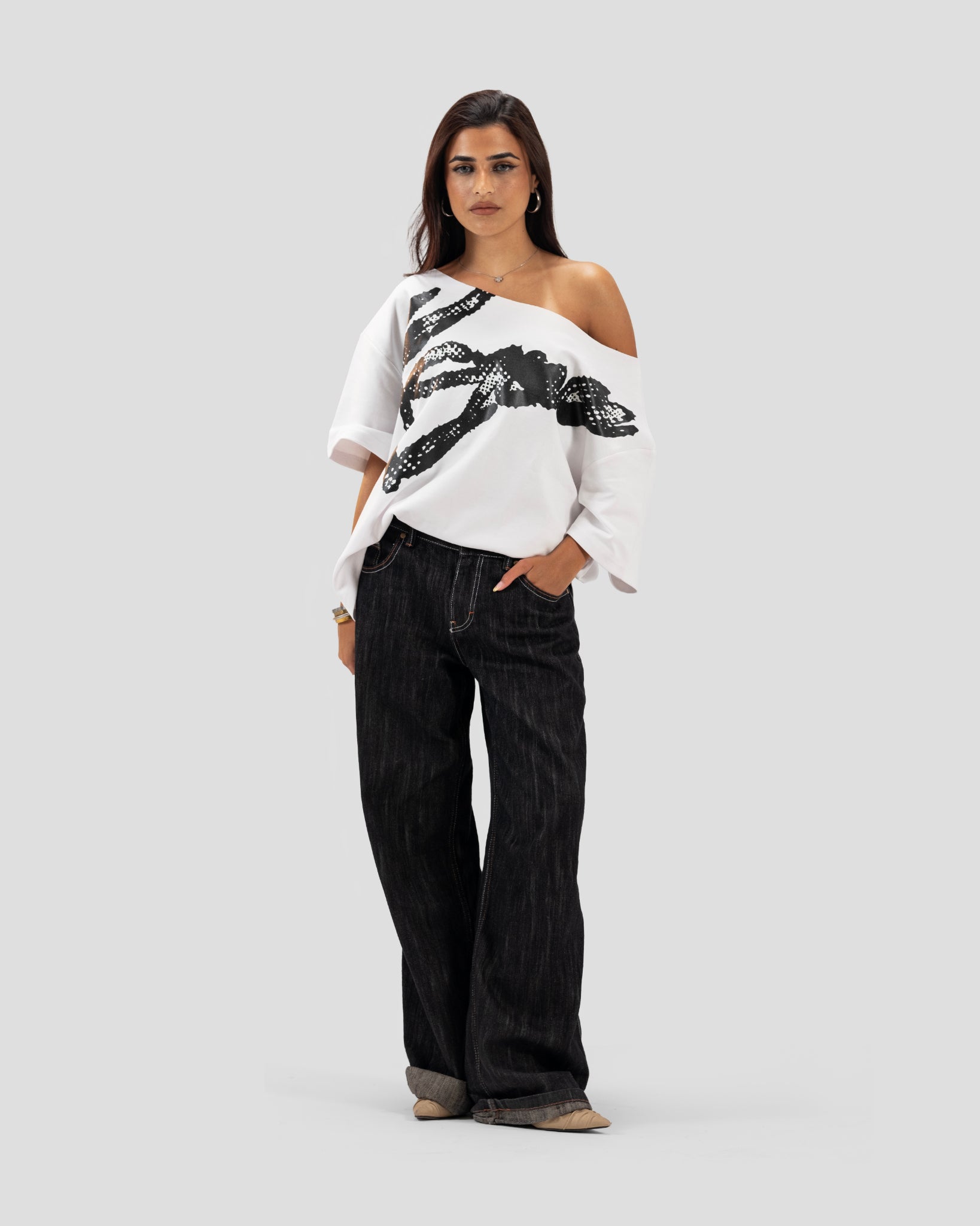 OFF SHOULDER KOJAA TT WHITE