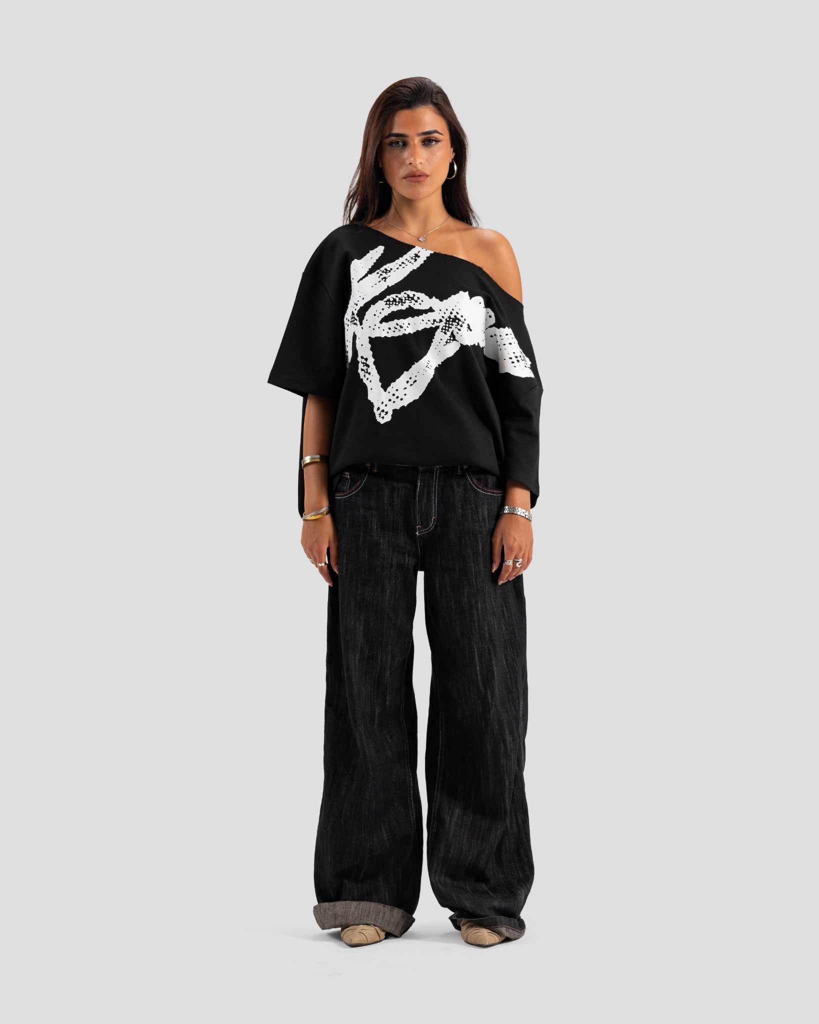 OFF SHOULDER KOJAA TT BLACK