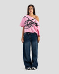 KOJAA OFF SHOULDER T2 PINK