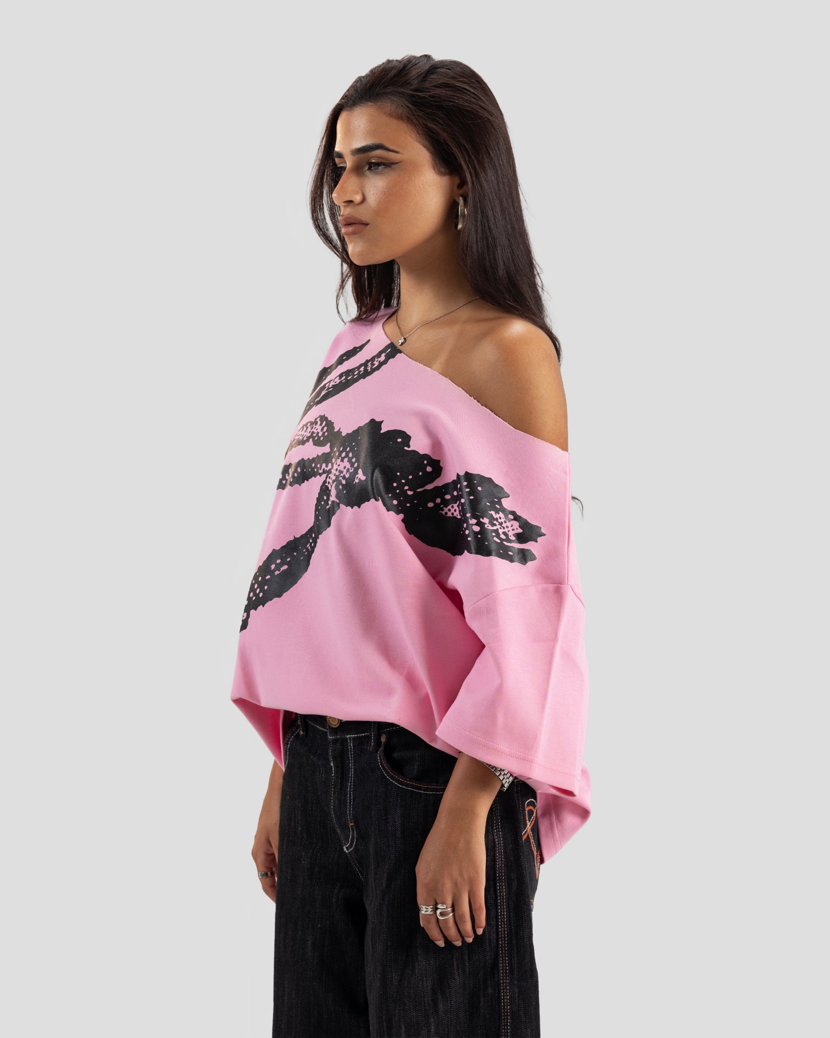 OFF SHOULDER KOJAA TT PINK