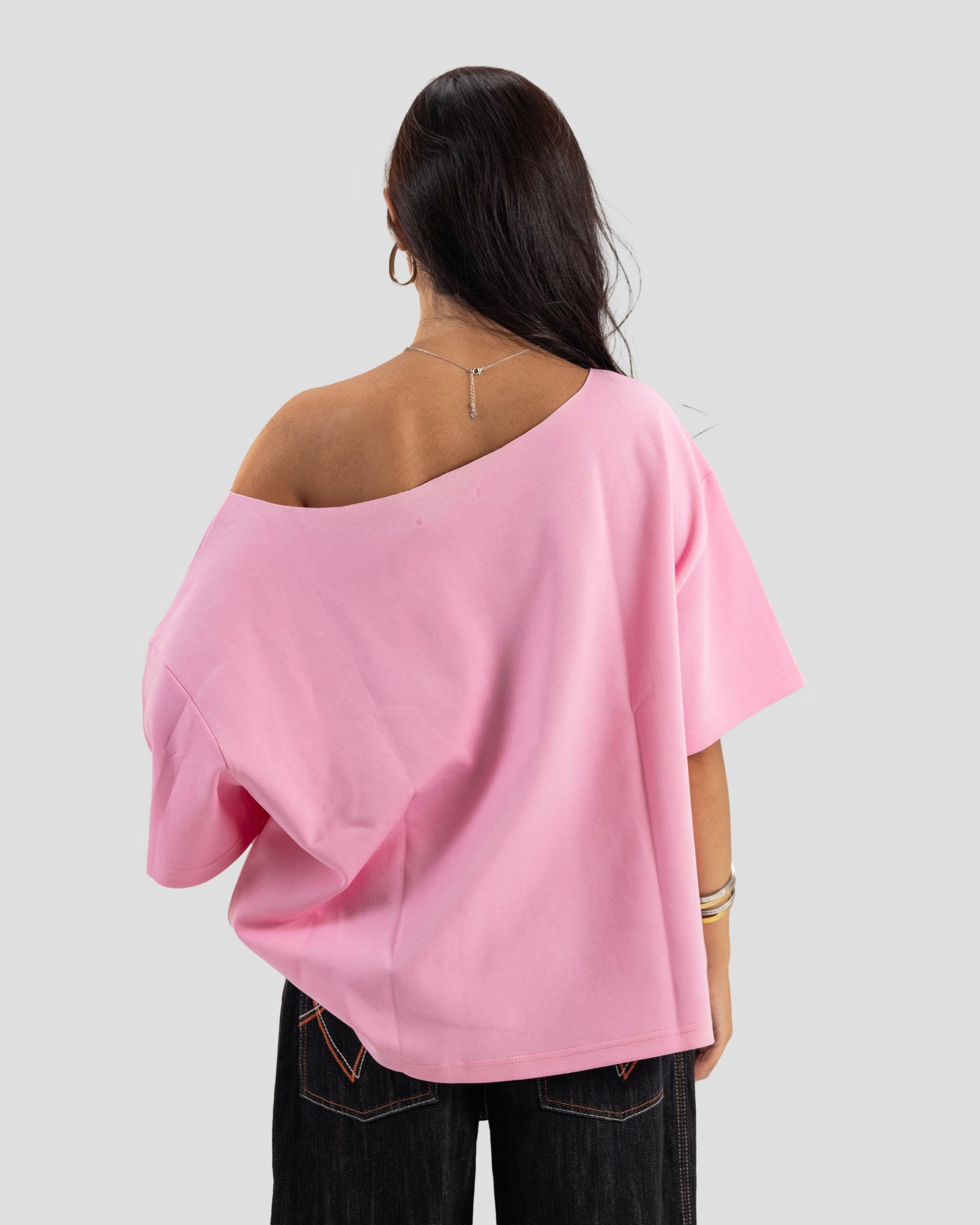 OFF SHOULDER KOJAA TT PINK