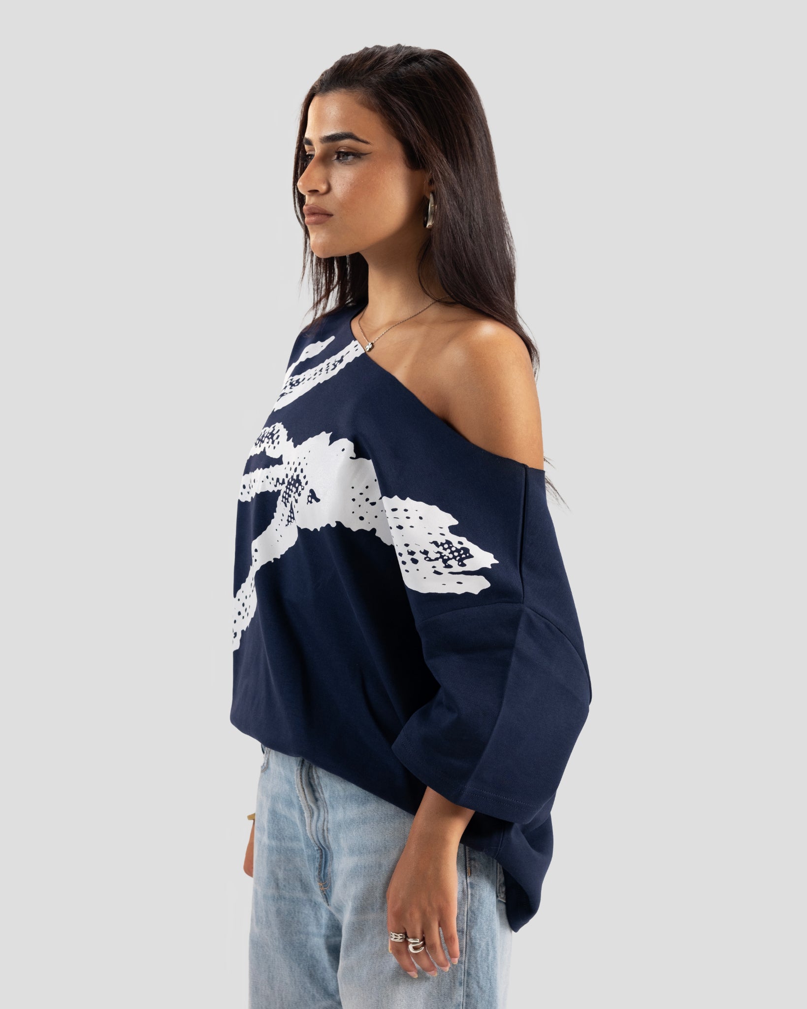 OFF SHOULDER KOJAA TT NAVY