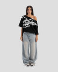 KOJAA OFF SHOULDER T2 BLACK