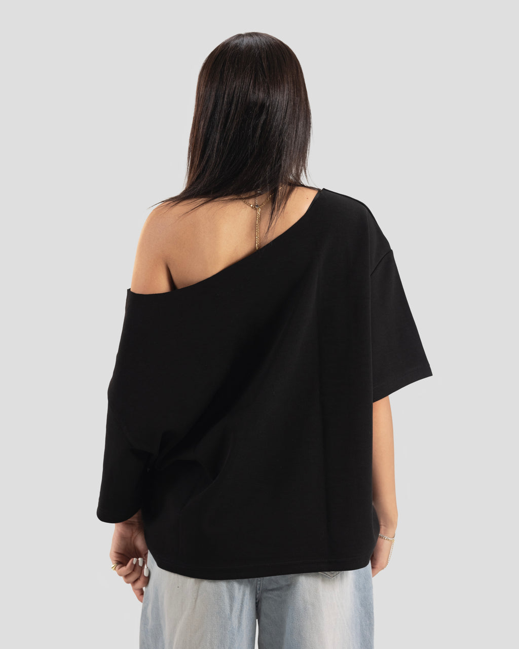 KOJAA OFF SHOULDER T2 BLACK