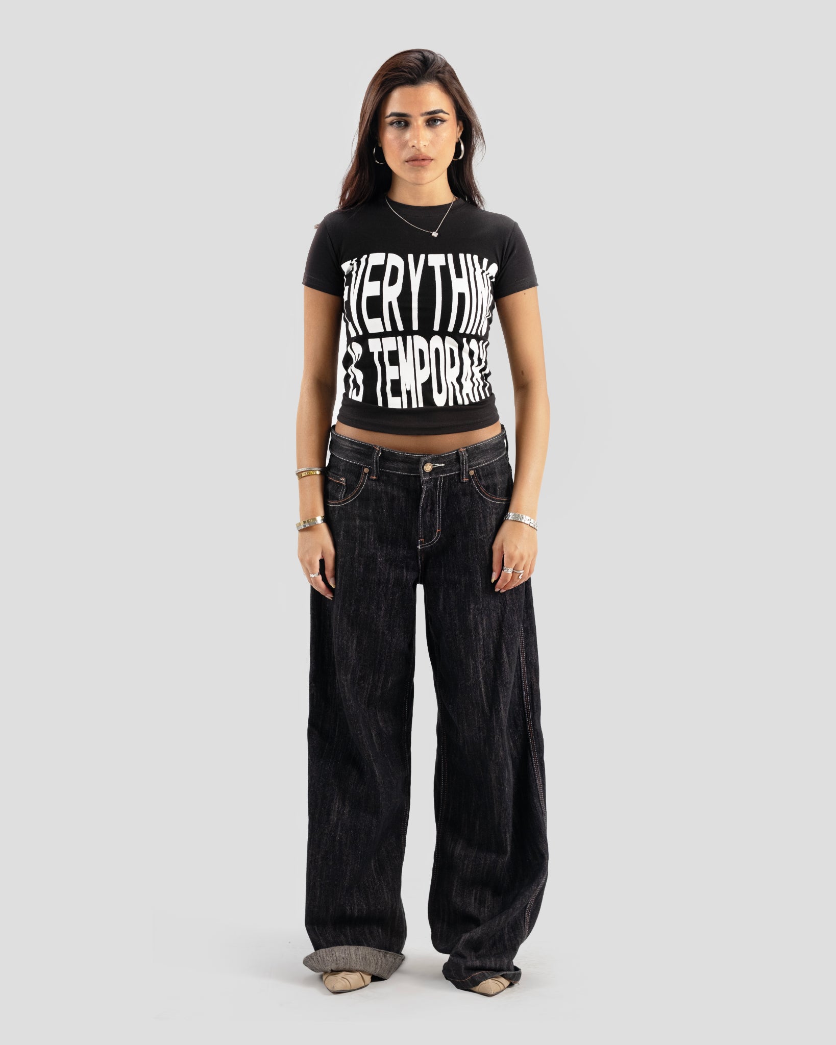 BABY TEE EVERYTHING BLACK