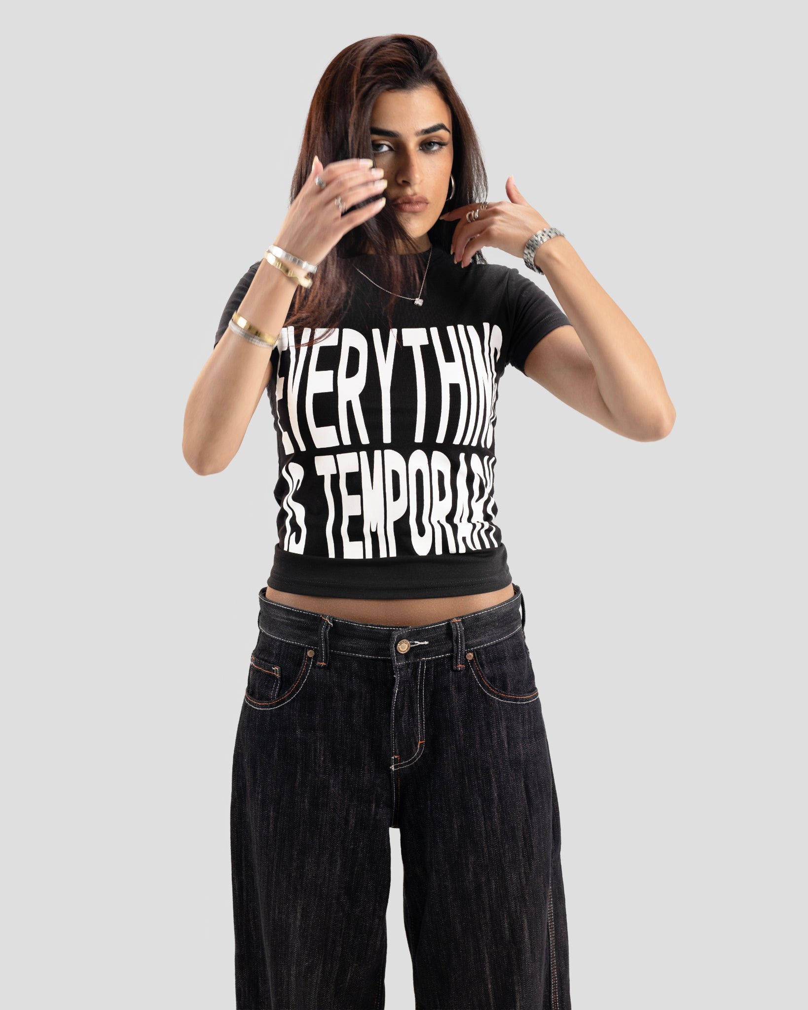 BABY TEE EVERYTHING BLACK