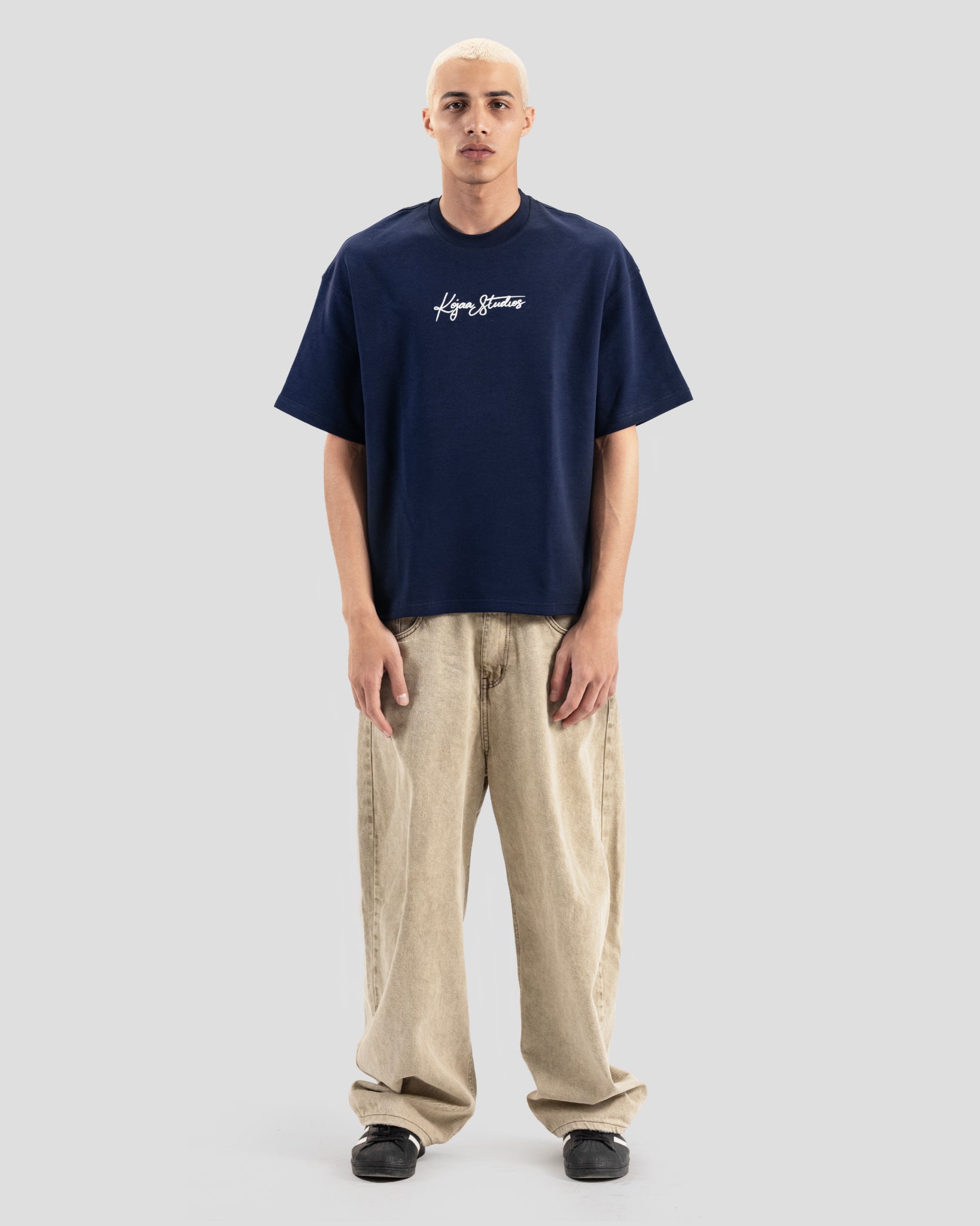 TEE KOJAA WORLD WIDE NAVY