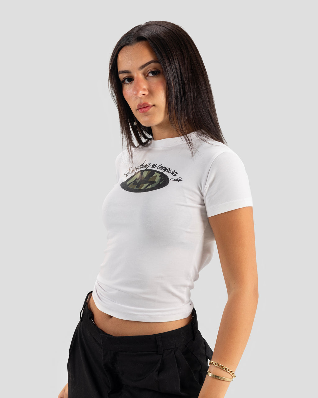 BABYTEE EVERYONE CAMO WHITE