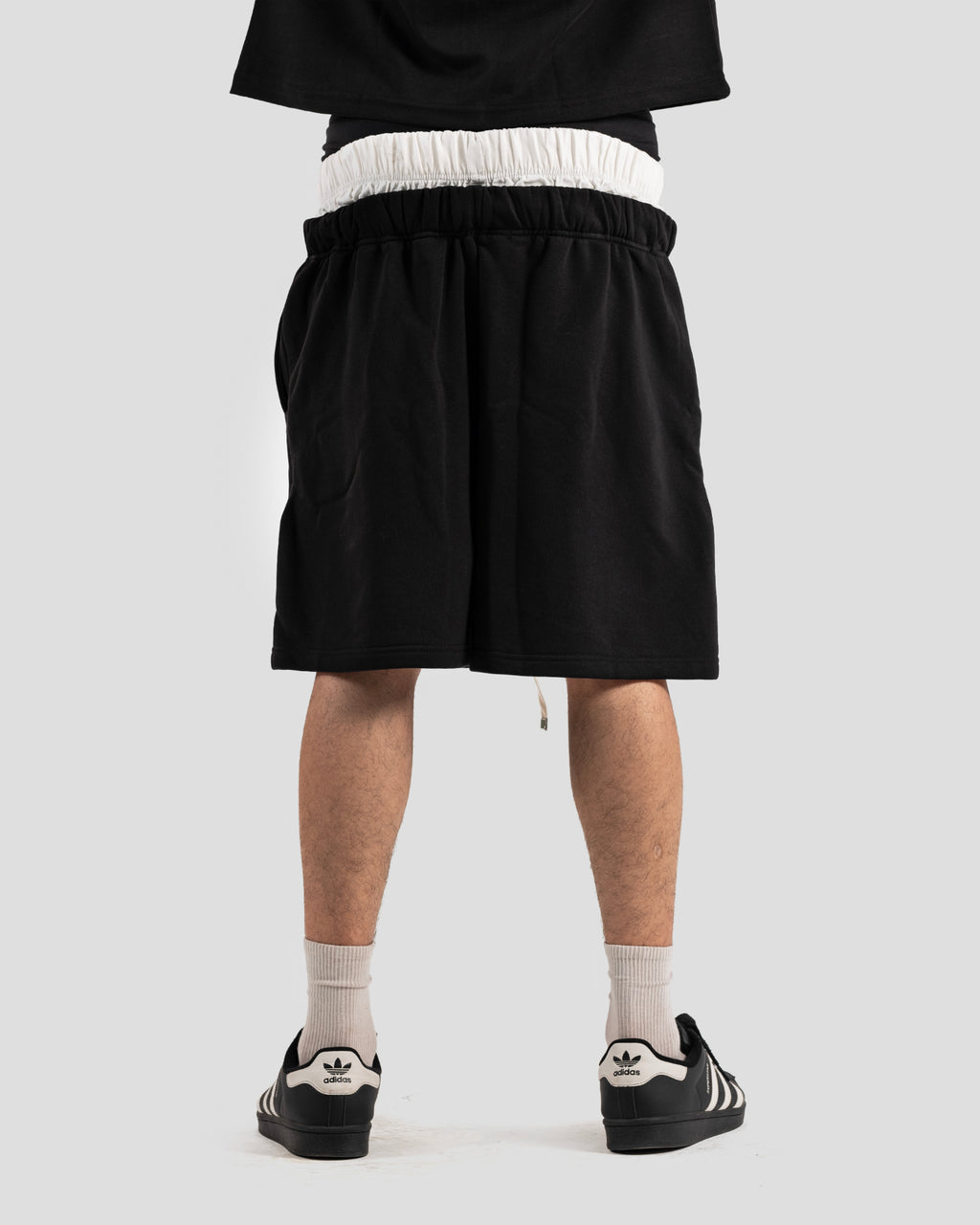 KOJAA S2 SHORT DOUBLE WAIST BLACK