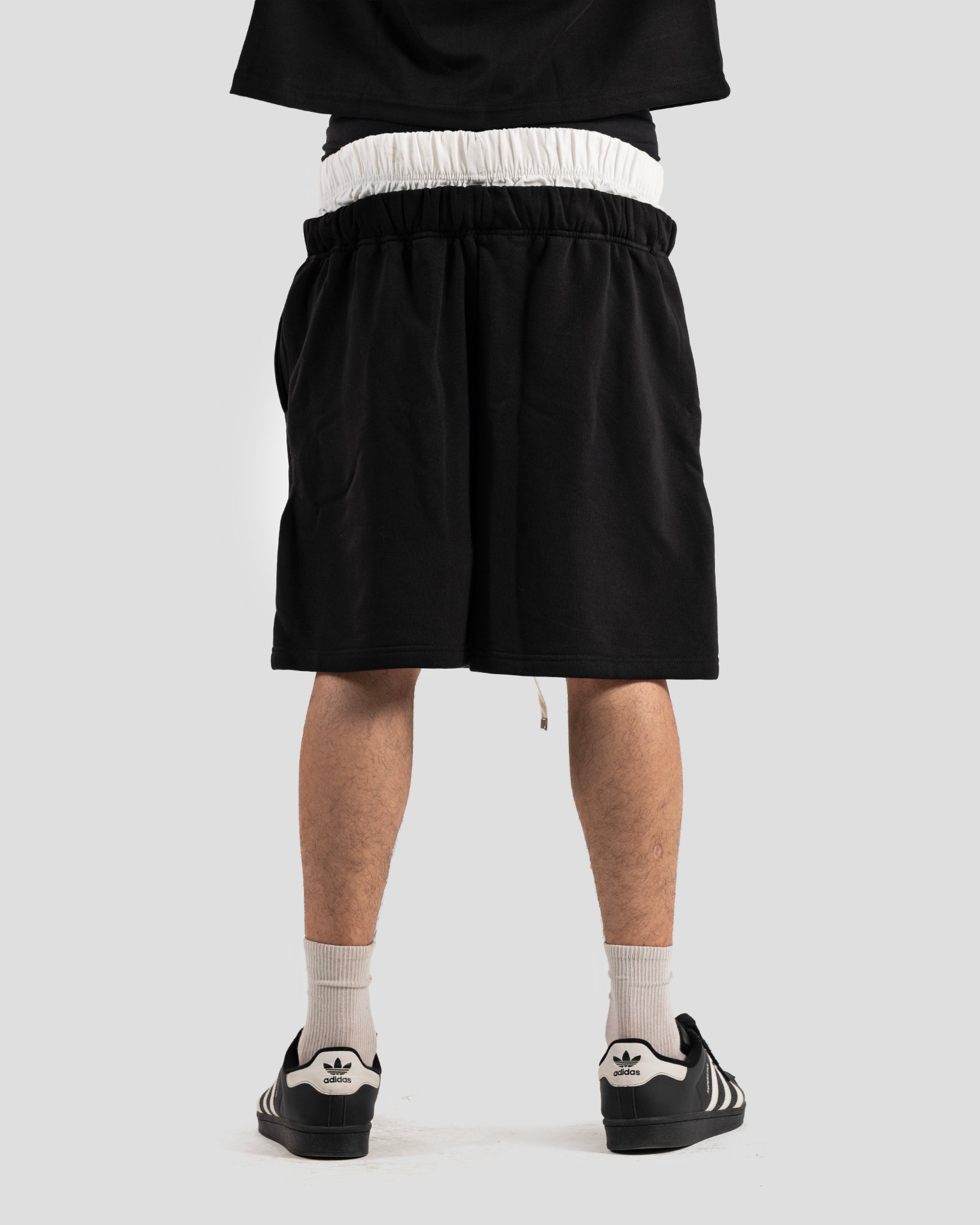 KOJAA S2 SHORT DOUBLE WAIST BLACK