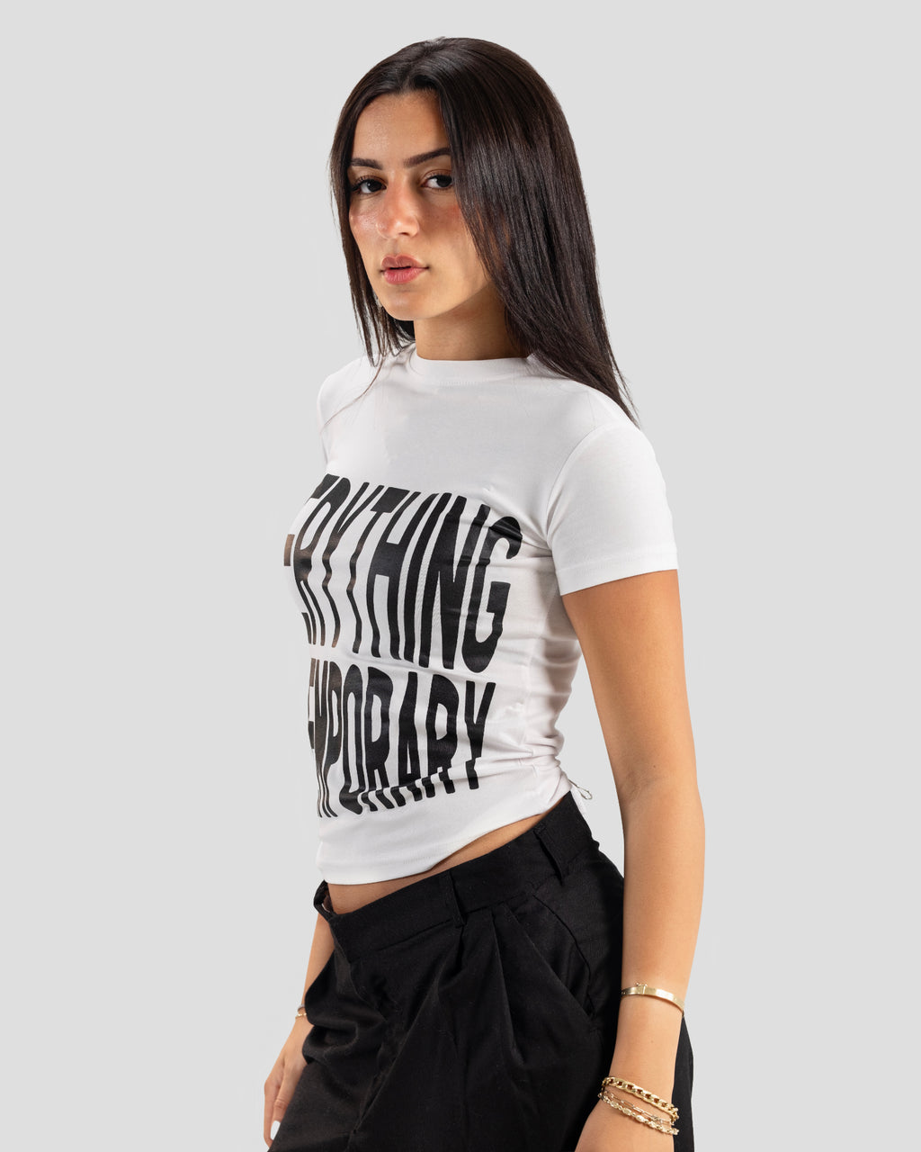BABY TEE EVERYTHING WHITE