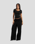 TOP KOJAA SQUARE BASIC BLACK