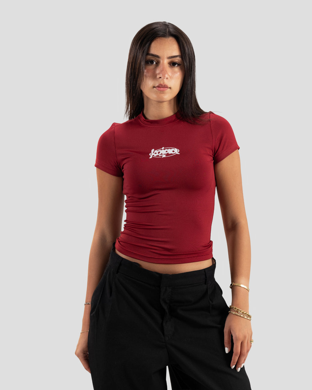 KOJAA TOP STAR BURGANDY