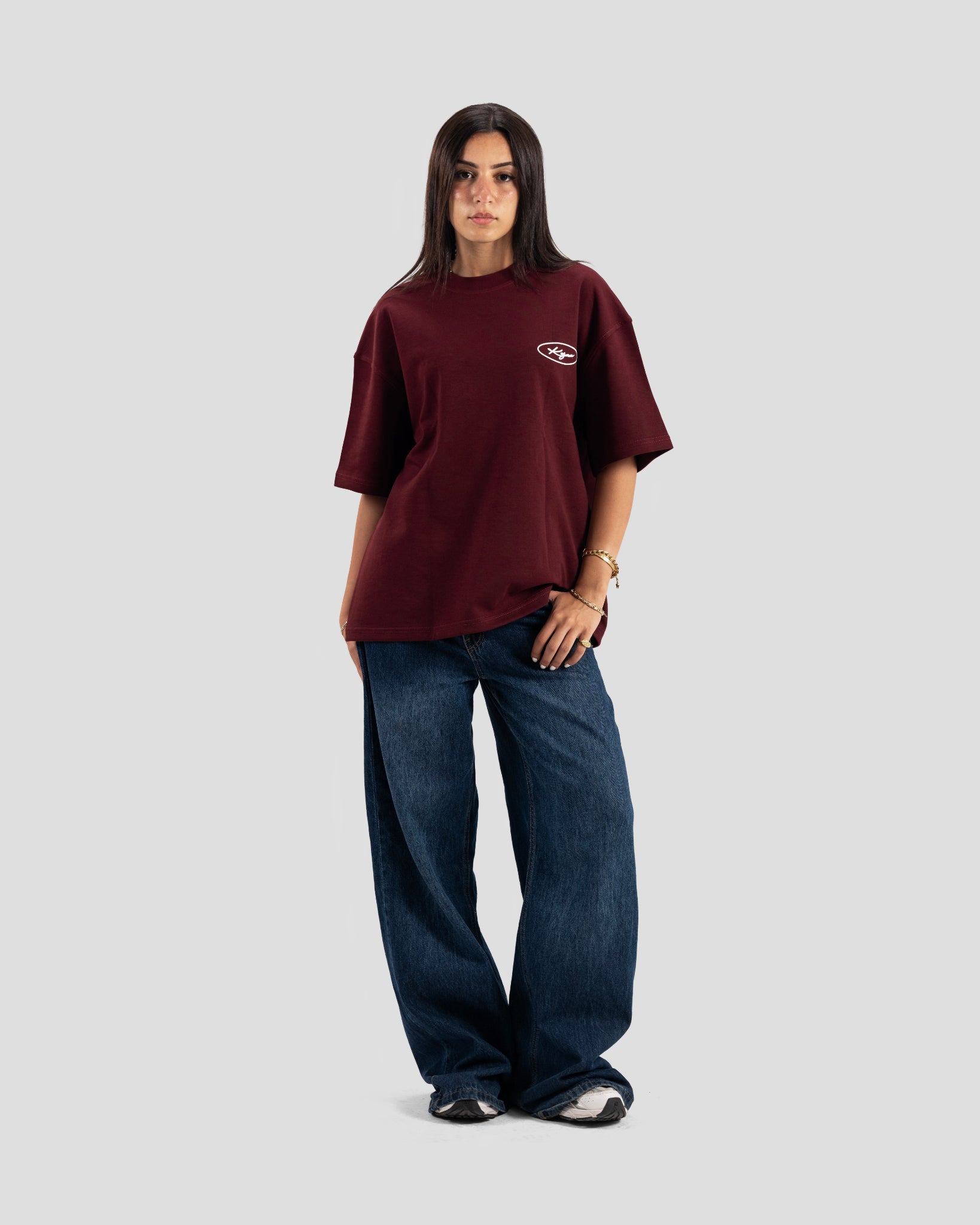 TEE KOJAA CUTEST BURGANDY