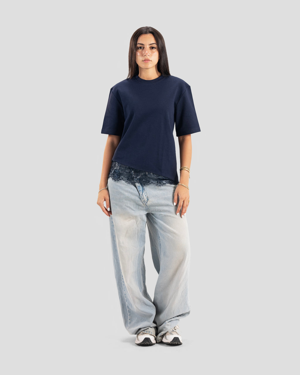 TEE KOJA LACE NAVY