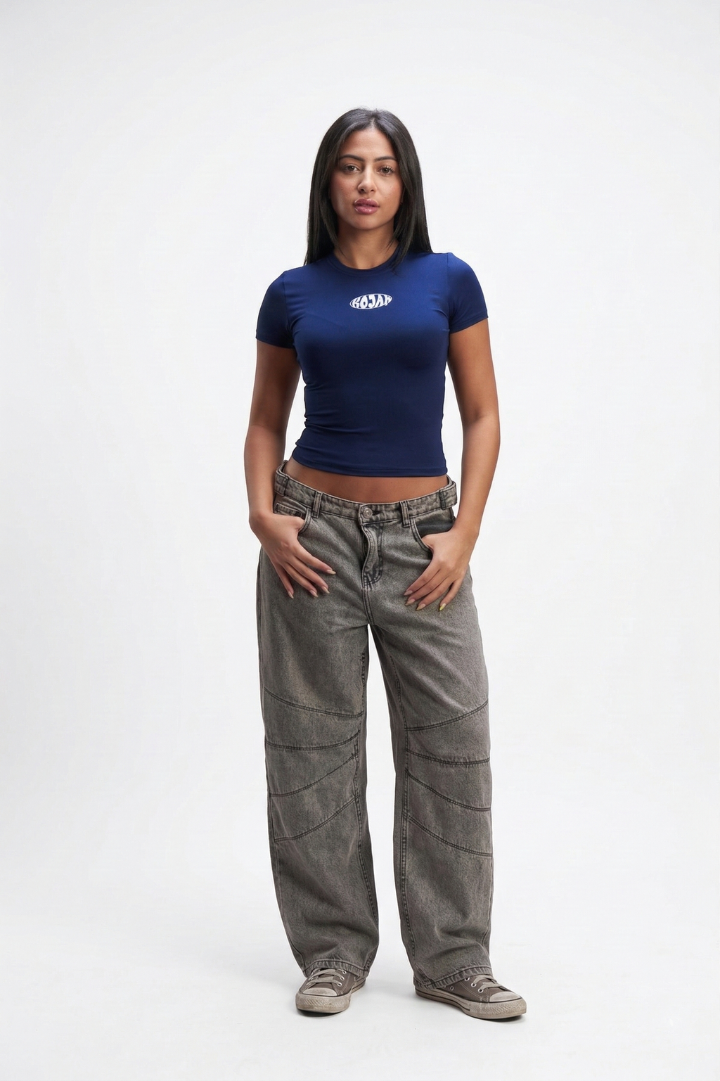 KOJAA TOP NAVY BLUE