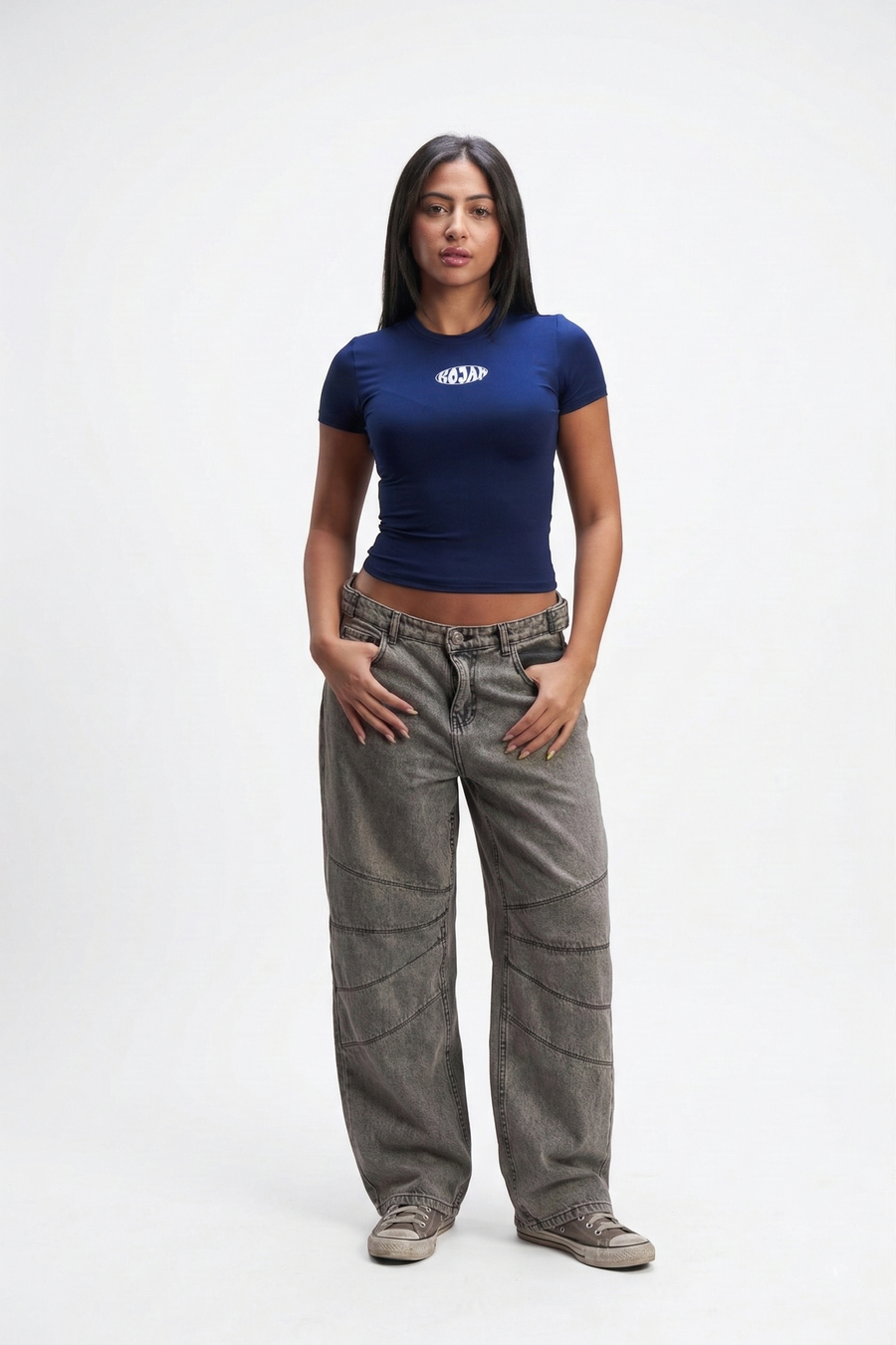 KOJAA TOP NAVY BLUE