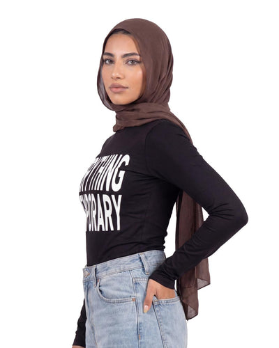 EVERYTHING BLACK HIJAB LONG SLEEVE