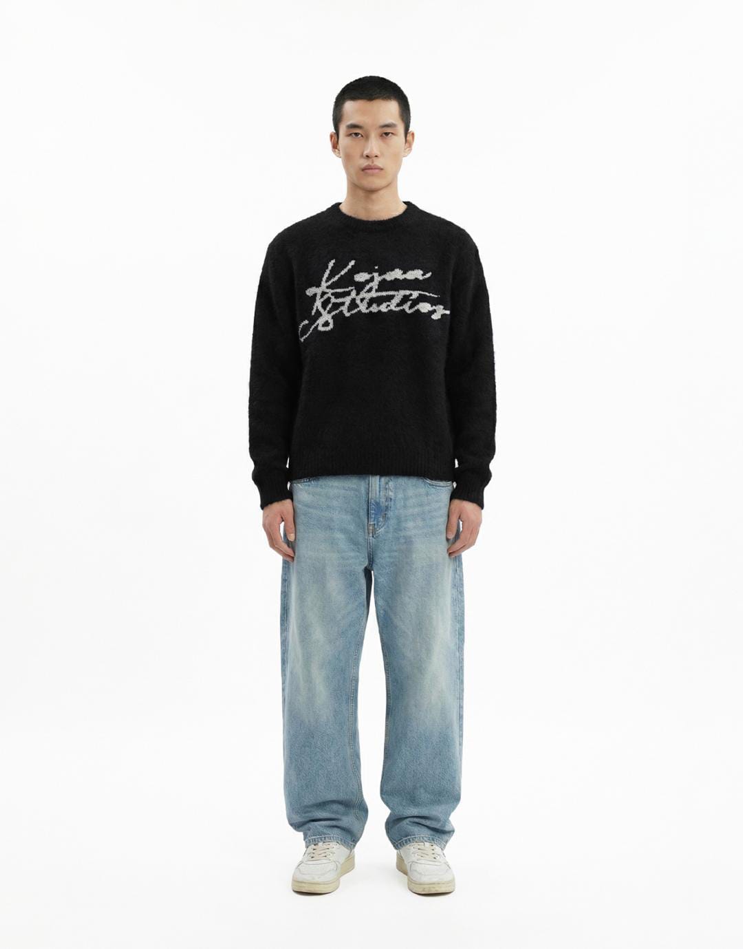 MOHAIR KOJAA STUDIOS CREW NECK BLACK