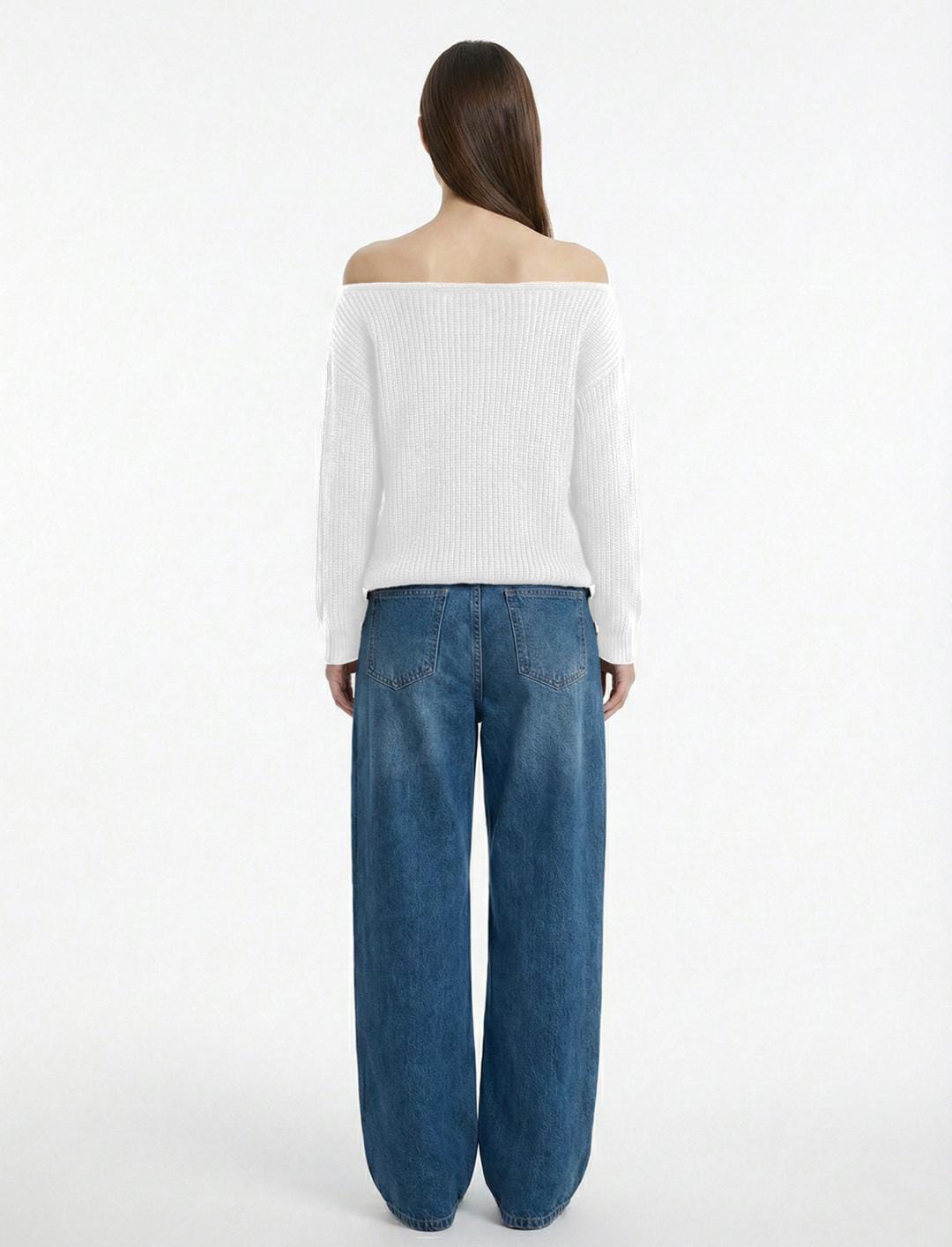 KOJAA KINTWEAR OFF SHOULDER OFF_WHITE