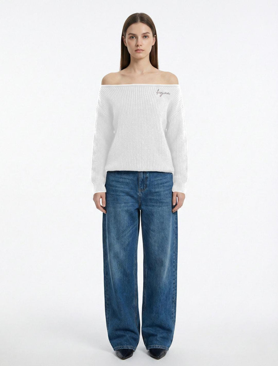 KOJAA KINTWEAR OFF SHOULDER OFF_WHITE