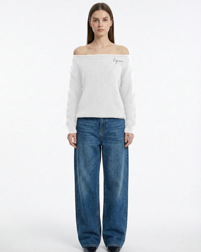 KOJAA KINTWEAR OFF SHOULDER OFF_WHITE