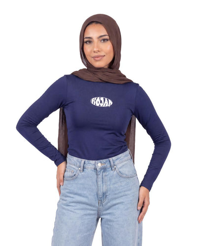 KOJAA LONG SLEEVE HIJAB NAVY BLUE