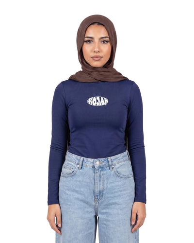 KOJAA LONG SLEEVE HIJAB NAVY BLUE